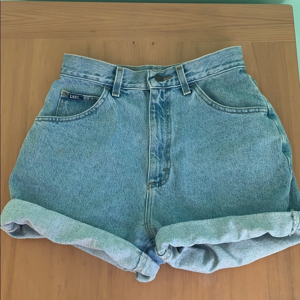 Vintage High Waisted Jean Short